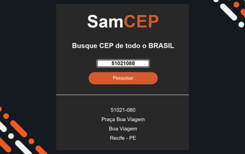 Localizador de CEP